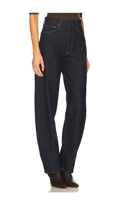 Agolde Luna Pieced Jeans In Blue