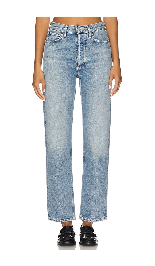 AGOLDE 90s Pinch Waist High Rise Straight Jeans