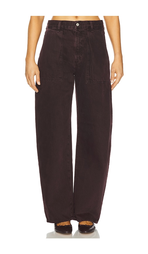 AGOLDE Sefton Utility Pant Jeans in Brown. - size 28 (also in 29, 30)