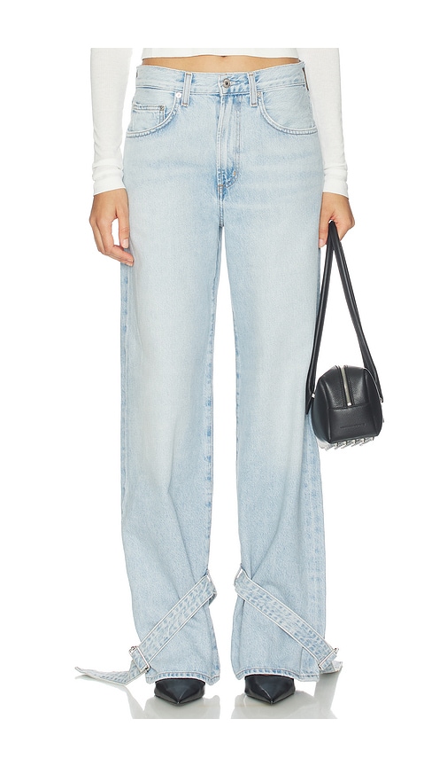 AGOLDE Cinched Hem Loose Taper Jeans