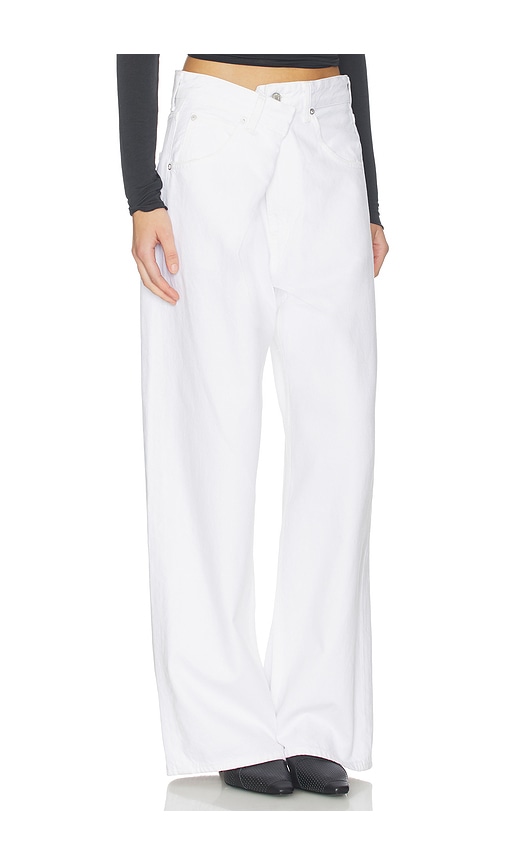 Agolde Vana Fold Jeans In White