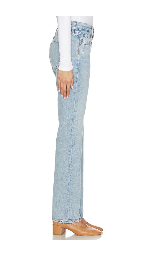  Agolde Pierna Recta Low Rise Slim En Color Denim Claro Talla 23  (también En 25, 26, 27, 28, 29, 30, 33). 
