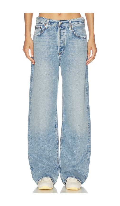 Low Slung Baggy in Blue. - size 34 (also in 23, 24, 25, 26, 27, 28, 29, 30, 32, 33)