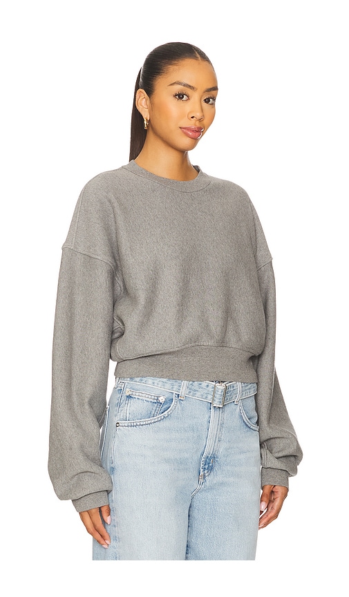 Agolde Kit Sweatshirt In Gray