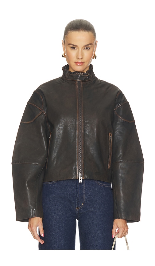 AGOLDE Pierson Jacket in Brown. - size L (also in M, S)