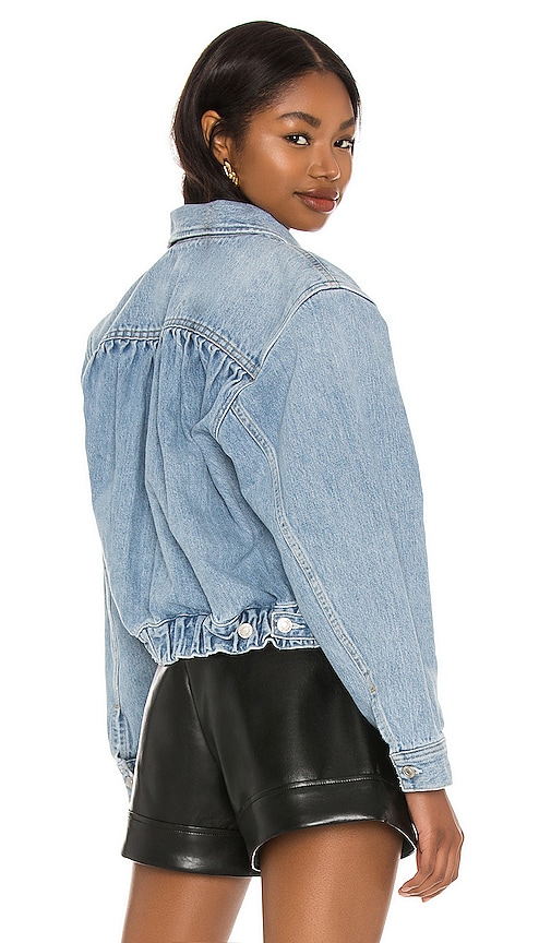 AGOLDE Blanca Elasticated Jacket in Burst | REVOLVE