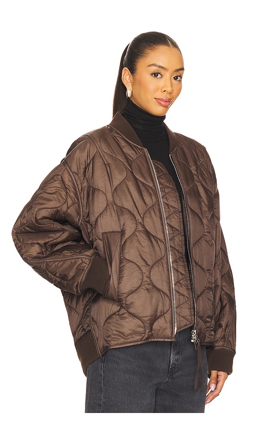 Agolde Jacke Isla In Brown. Größe S. Also In Xs, M, L. 