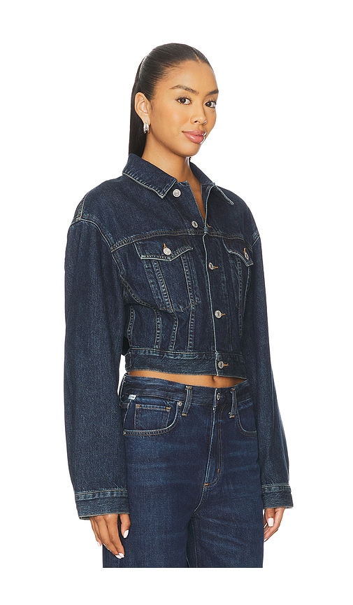 Agolde Harper Straight Jean In Tempo In Blue