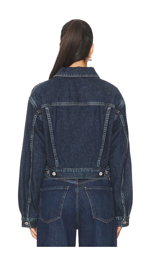  Agolde Radley Jacket In Blue. Size Xs. Also In S, Xl. 