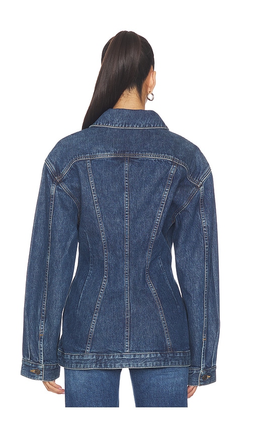  Agolde Myra Jacket In Blue. Size S. Also In M, Xl. 