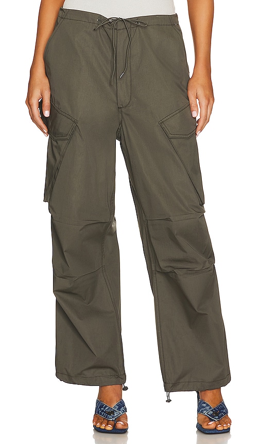 Agolde Ginerva Relaxed Cargo Pants In Grey