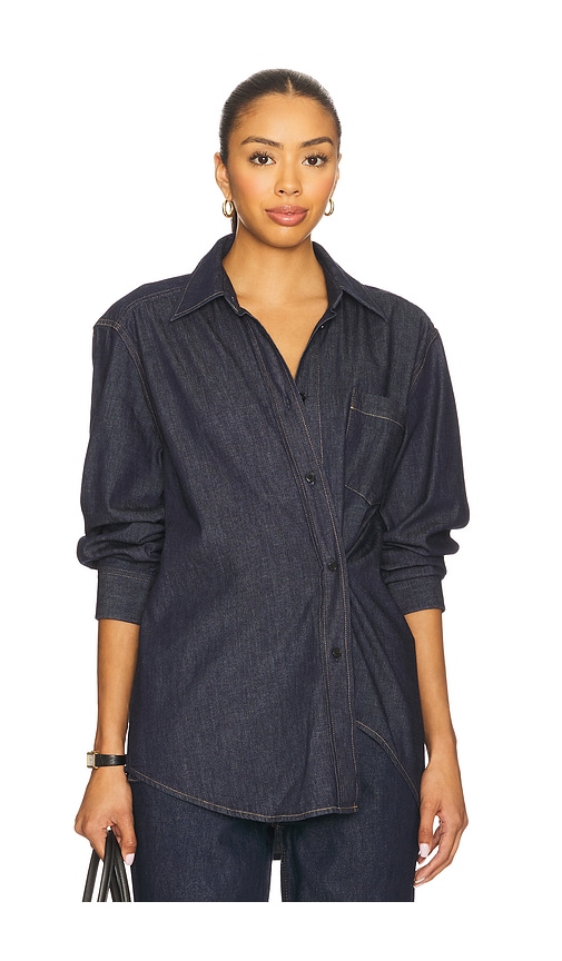 Kaelin Shirt in Blue. - size XL (also in L, M, S, XS)