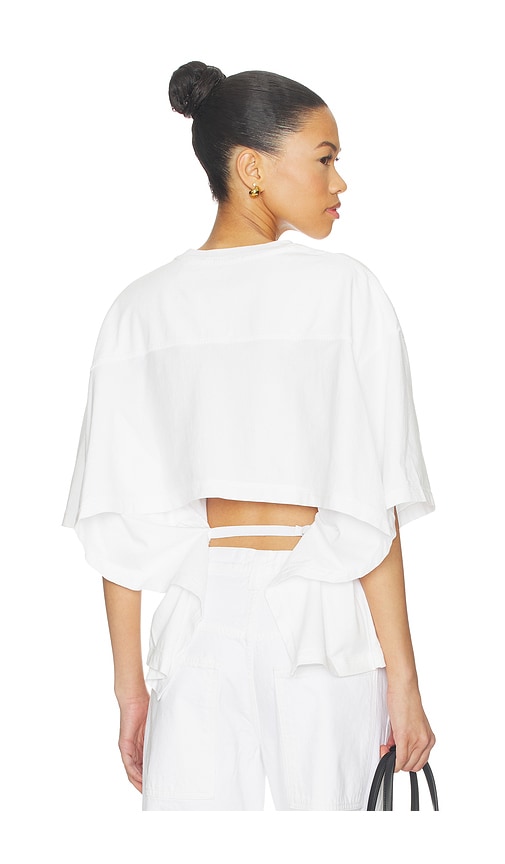 AGOLDE T-SHIRT THEO en White Taille L Also en XS S M 187 €