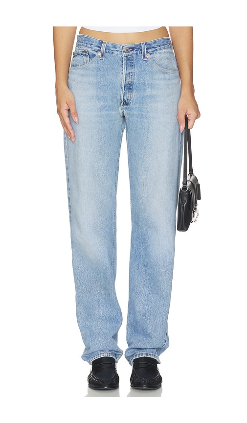 Aligrace 90s Low Waist Original Jean In Light & Medium