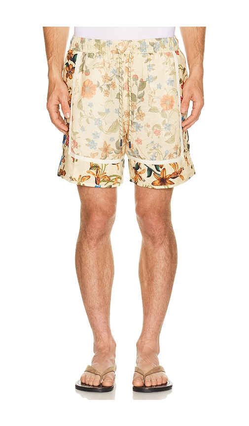 Agua Bendita SHORT AGUA BENDITA en Cream. Taille 30. Also en 32, 34, 36, 38.