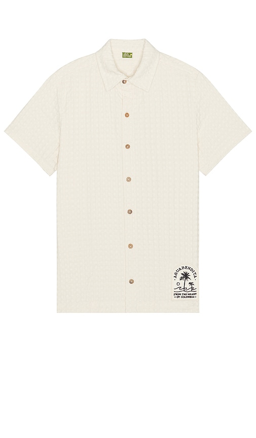 Shop Agua Bendita Jack Cipres Shirt In 米色