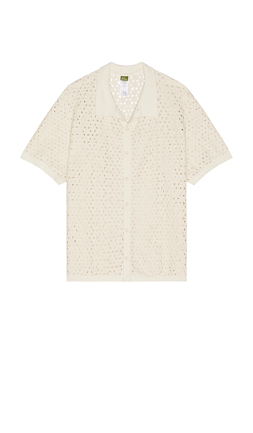 Jared Shirt in Cream in Cream. - size L (also in M) - Agua Bendita - Modalova