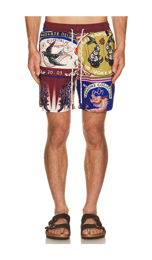 Agua Bendita Joe Trunks In Multi