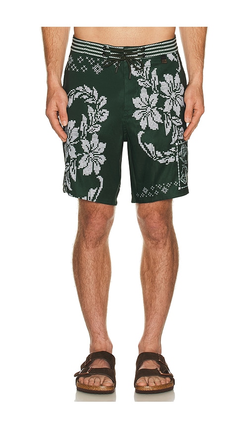 Agua Bendita Sati Trunks In Green
