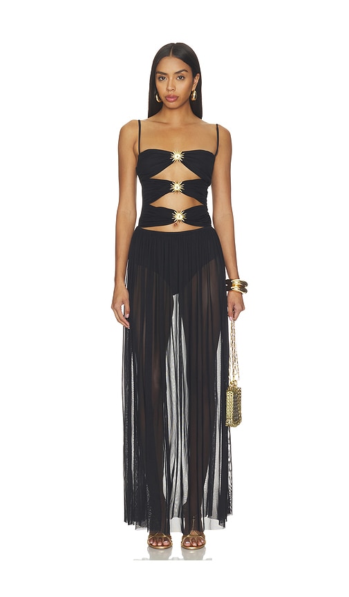 Agua Bendita ROBE MEEG en Black Taille M Also en S L 301 €