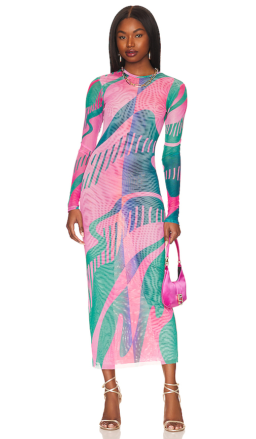 AGUA BENDITA ROBIN MIDI DRESS