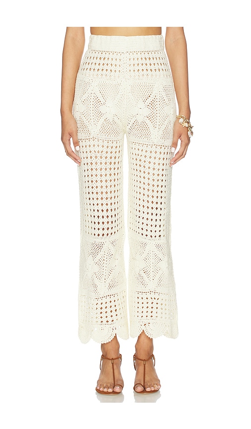 Agua Bendita Wesley Pants In White
