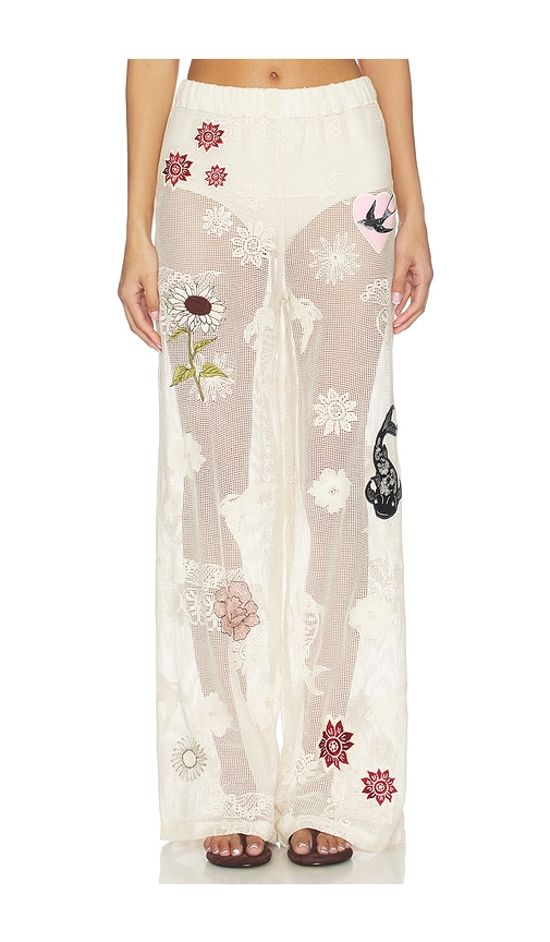 Agua Bendita Juliette Pants in Ivory | REVOLVE