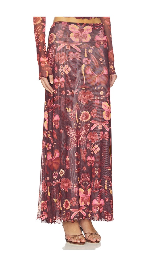 Agua Bendita Brace Skirt In Multi