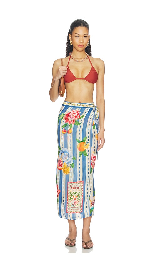 Agua Bendita Zinna Basket Sarong | Thumbnail 5