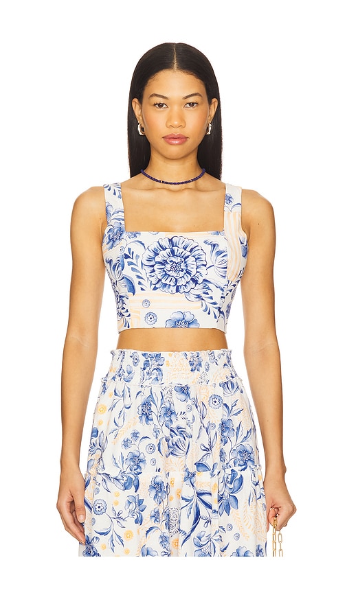 Kosia Crop Top in White. - size S (also in L, M)