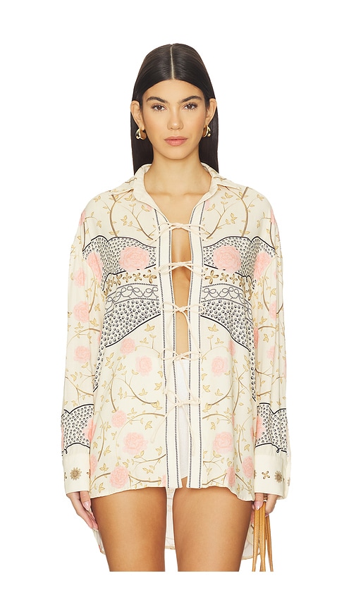 Agua Bendita x REVOLVE Swan Top