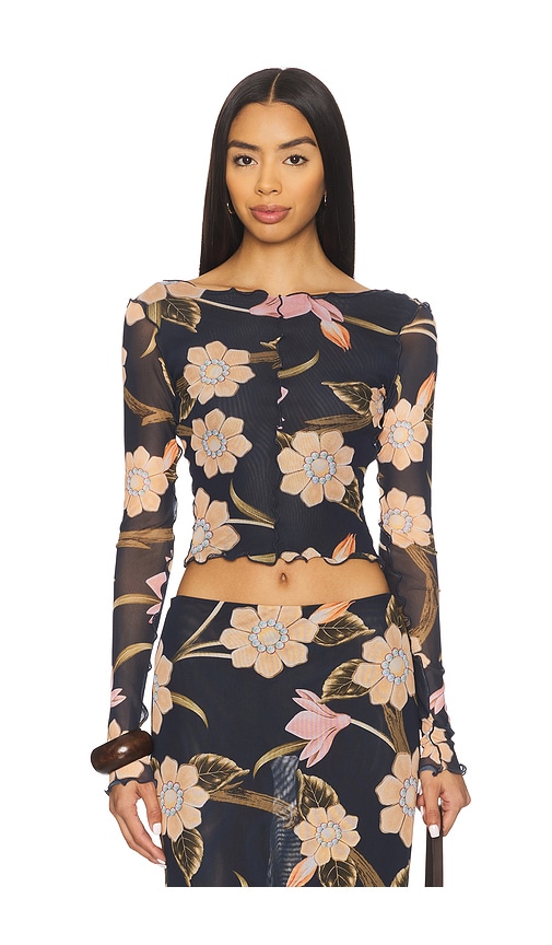 Agua Bendita X Revolve Liana Top In Multi