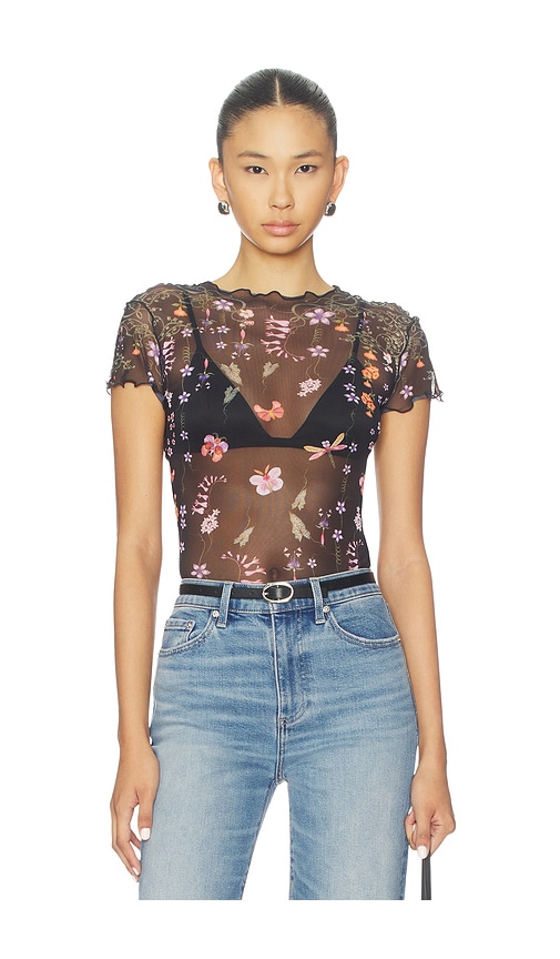 Agua Bendita Leona T-shirt In Black