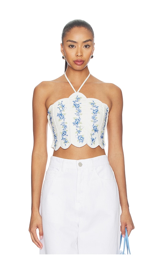 Agua Bendita Serenity Ivy Top