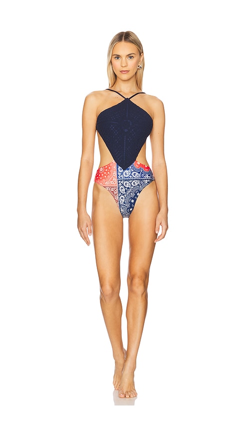 Adara One Piece in Navy. - size S (also in L, M, XL)