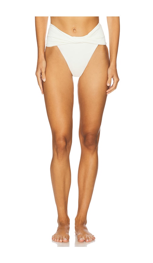 Lily Bikini Bottom in Cream. - size S (also in L, M)