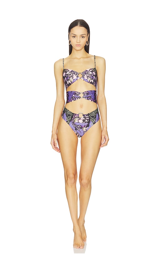 Agua Bendita Conga Ambar One Piece In Blue