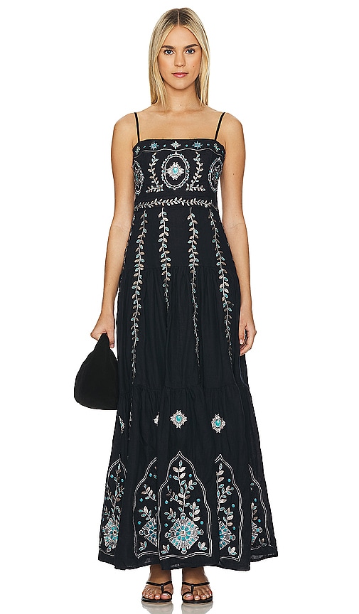 Agua by Agua Bendita Lima Relicario Dress in Multicolor