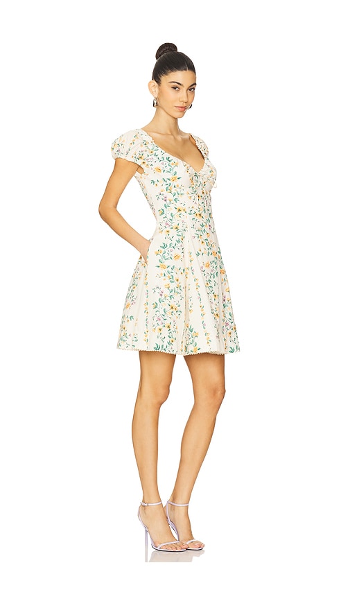 Shop Agua By Agua Bendita Mati Chinesis Mini Dress In 多色