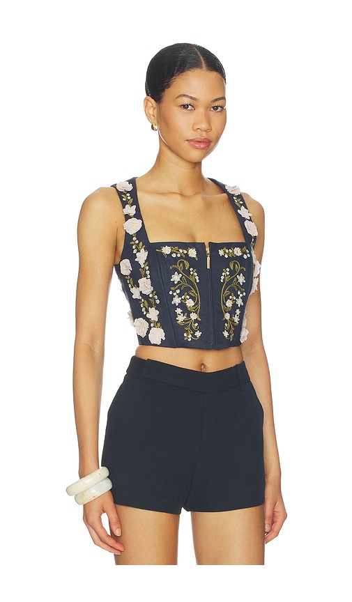 Agua by Agua Bendita Cornalina Valle Top | Thumbnail 2