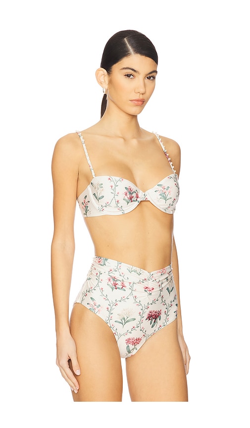 Agua By Agua Bendita Magdalena Bikini Top In Multicolor