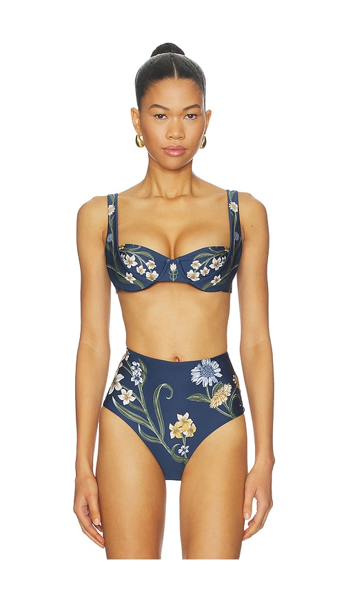 Agua by Agua Bendita Zucchini Laguna Bikini Top