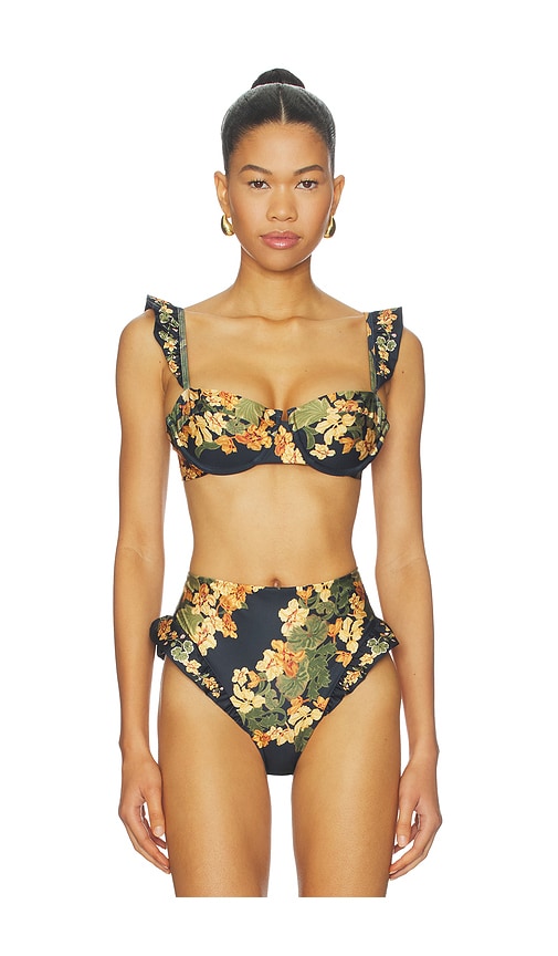 Agua by Agua Bendita Kiwi Cordillera Bikini Top