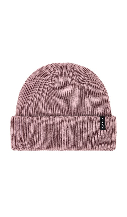 Shop Autumn Headwear Select Beanie In Mauve