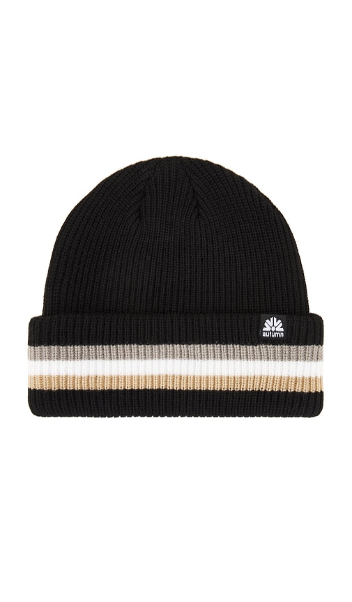 Shop Autumn Headwear Cuff Beanie In 블랙