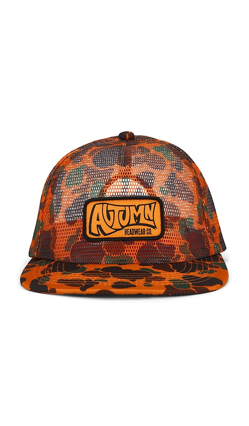Autumn Headwear Camo Trucker Cap