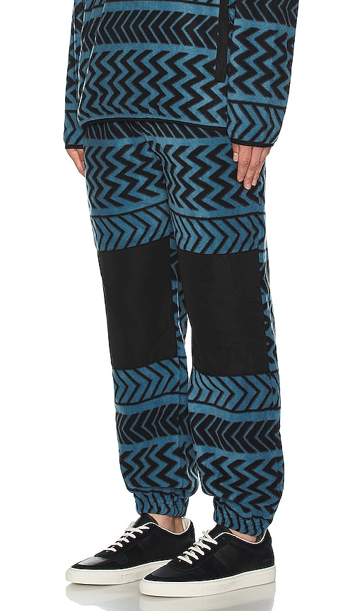 Shop Autumn Headwear Bask Fleece Pant In Blue