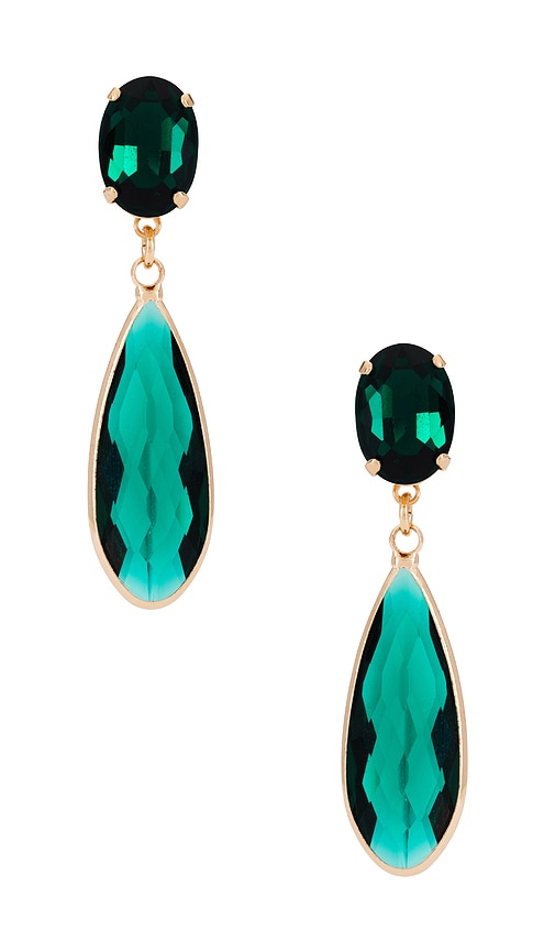 Anton Heunis BOUCLES DOREILLES PENDANTES OMEGA en Green 91 €