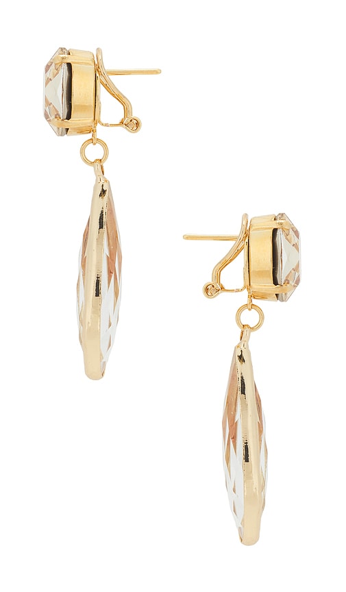 Anton Heunis Omega Clasp Colour Drop In Gold