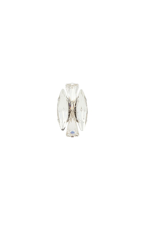 Anton Heunis Gem Cluster Ring In Metallic